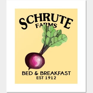 Schrute Farms Bed and Breakfast Art - Eyesasdaggers Posters and Art